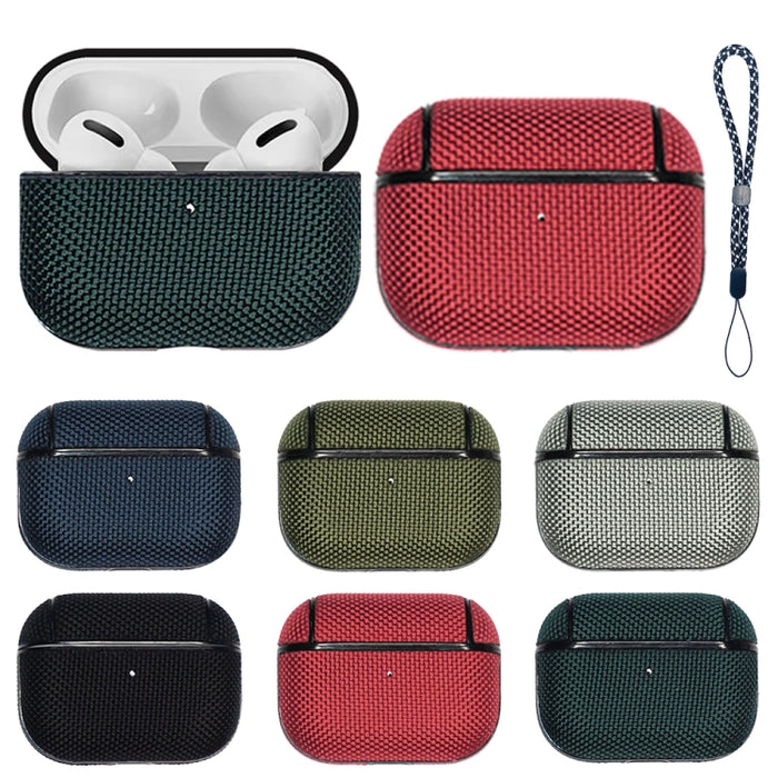 Funda impermeable de nailon para auriculares inalámbricos con cordón