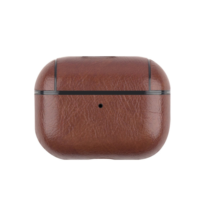 Funda protectora de cuero a prueba de golpes para auriculares inalámbricos