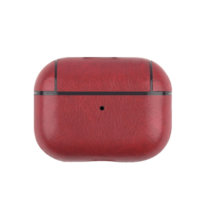Funda protectora de cuero a prueba de golpes para auriculares inalámbricos