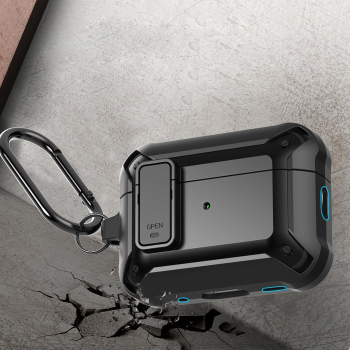 Estuche de silicona para auriculares inalámbricos Bumblebee con interruptor y orificio para cordón