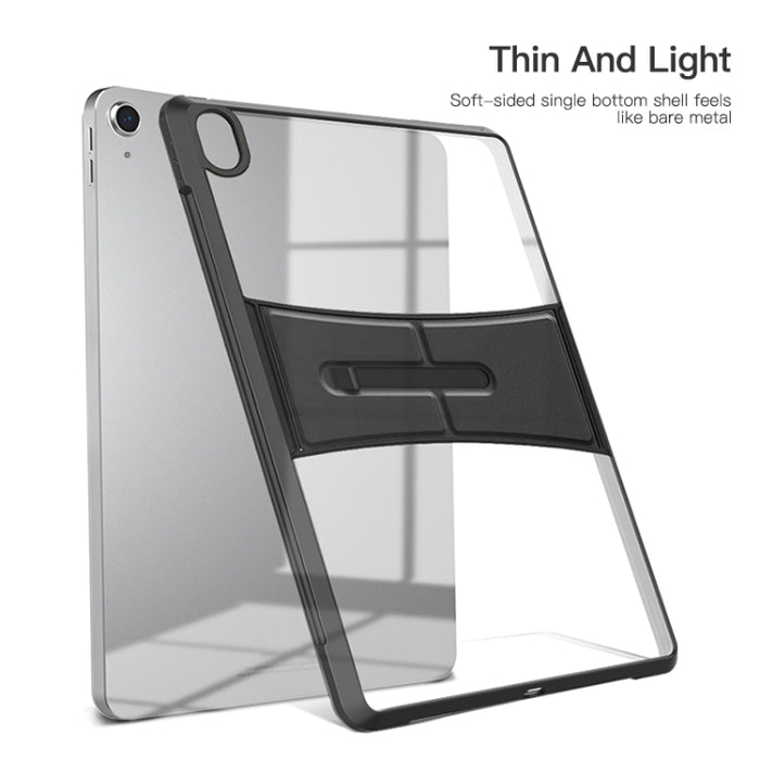 Funda protectora transparente de acrílico TPU para tableta con soporte