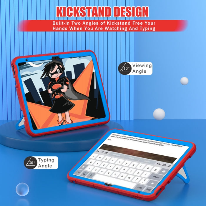 Funda protectora para tableta a prueba de golpes de silicona + PC