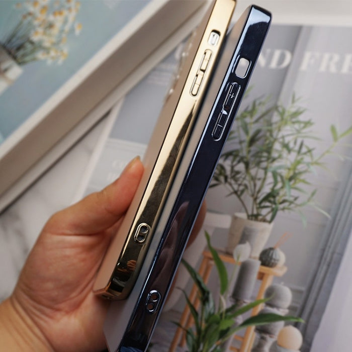 Estuche para teléfono esmerilado AG de galvanoplastia