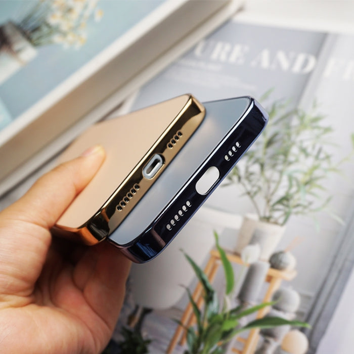 Estuche para teléfono esmerilado AG de galvanoplastia