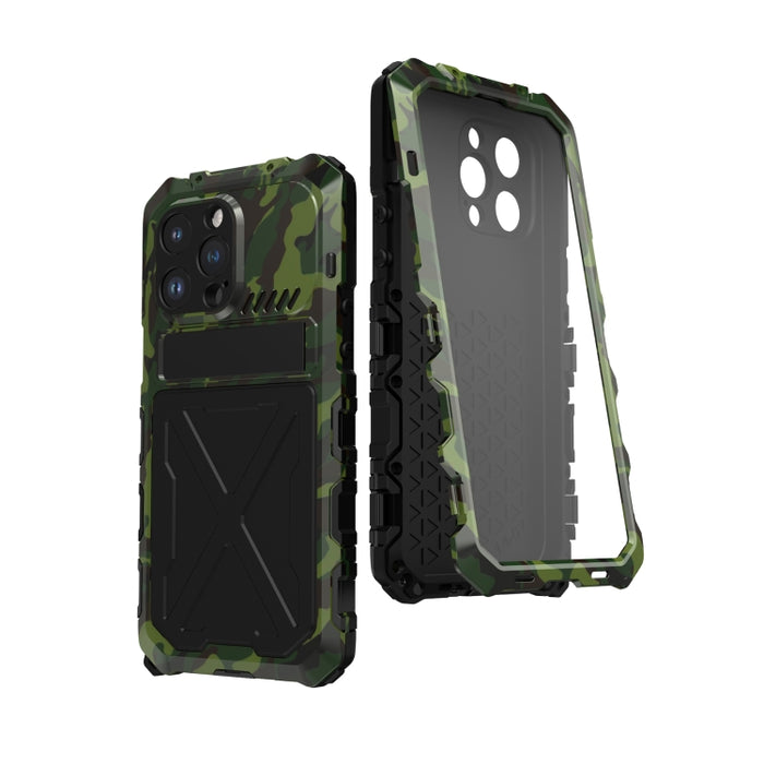 Estuche para teléfono a prueba de golpes a prueba de polvo a prueba de agua R-JUST