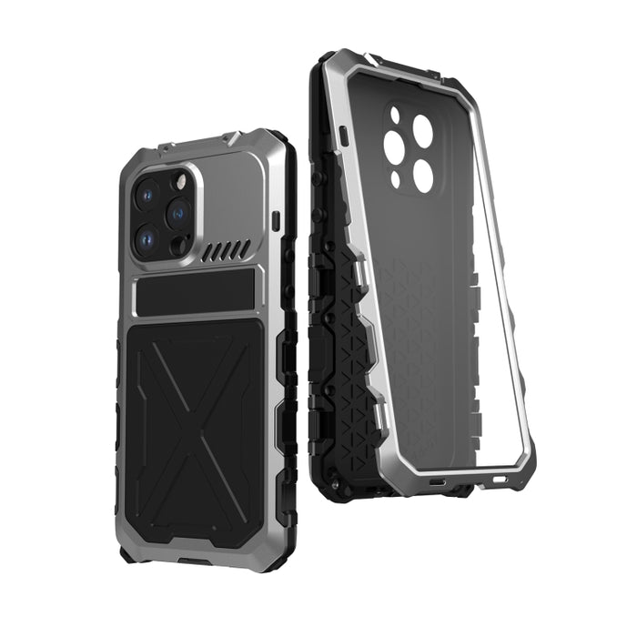 Estuche para teléfono a prueba de golpes a prueba de polvo a prueba de agua R-JUST