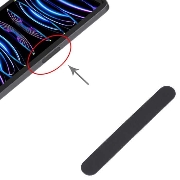 Etiqueta engomada del botón lateral derecho, For iPad Pro 11 inch 2018 2020 2021, For iPad Pro 12.9 inch 2018 2020 2021