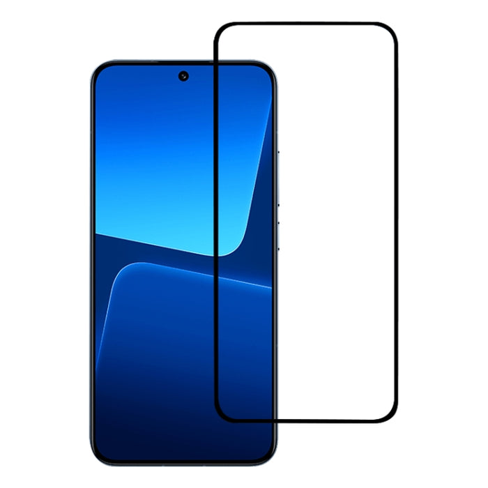 Pegamento completo Protector de pantalla de cubierta completa Película de vidrio templado, For Xiaomi 13 (1 PC)