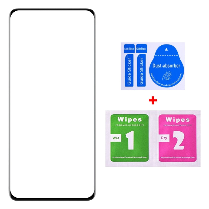 Película de vidrio templado con pegamento de borde de pantalla completa de borde curvo 3D, For Xiaomi 13 Pro (1 PC)