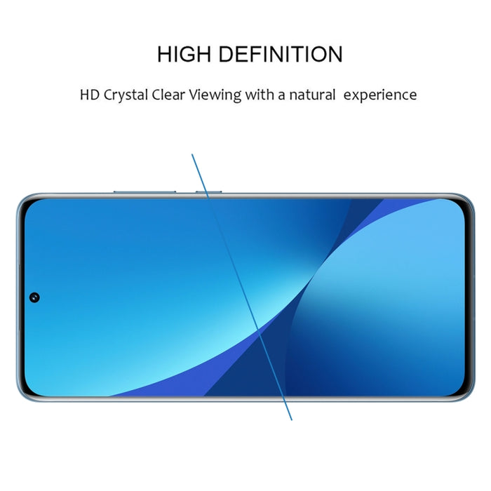 Película de vidrio templado con pegamento de borde de pantalla completa de borde curvo 3D, For Xiaomi 13 Pro (1 PC)