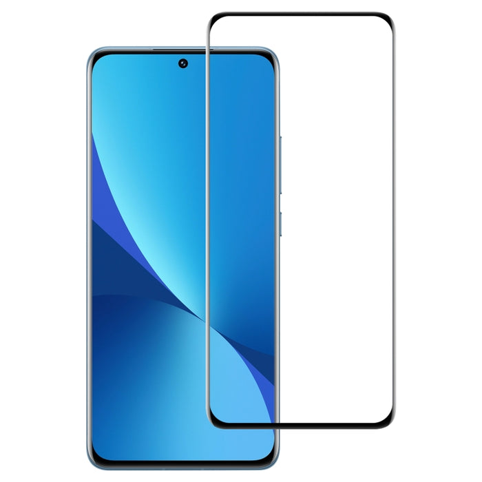 Película de vidrio templado con pegamento de borde de pantalla completa de borde curvo 3D, For Xiaomi 13 Pro (1 PC)