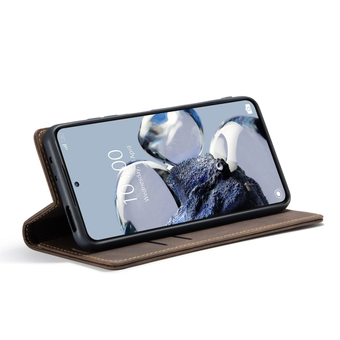 CaseMe 013 Estuche multifuncional de cuero con tapa horizontal para teléfono, For Xiaomi 12T / 12T Pro