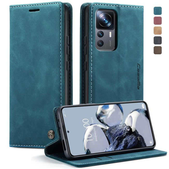 CaseMe 013 Estuche multifuncional de cuero con tapa horizontal para teléfono, For Xiaomi 12T / 12T Pro