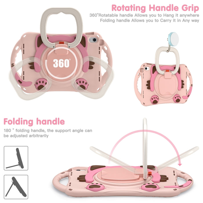 Estuche para tableta EVA a prueba de golpes Cute Cat King Kids