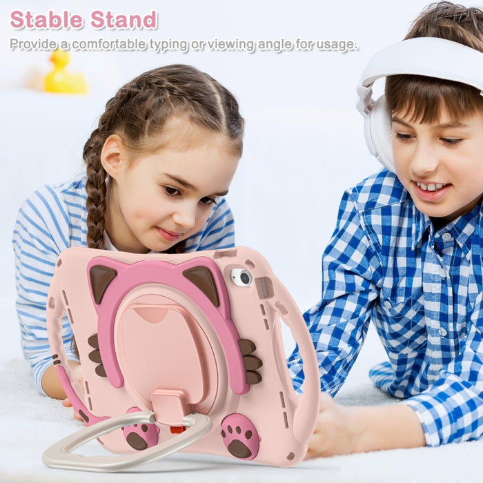 Estuche para tableta EVA a prueba de golpes Cute Cat King Kids