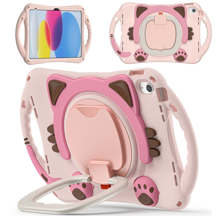 Estuche para tableta EVA a prueba de golpes Cute Cat King Kids