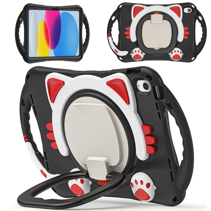 Estuche para tableta EVA a prueba de golpes Cute Cat King Kids