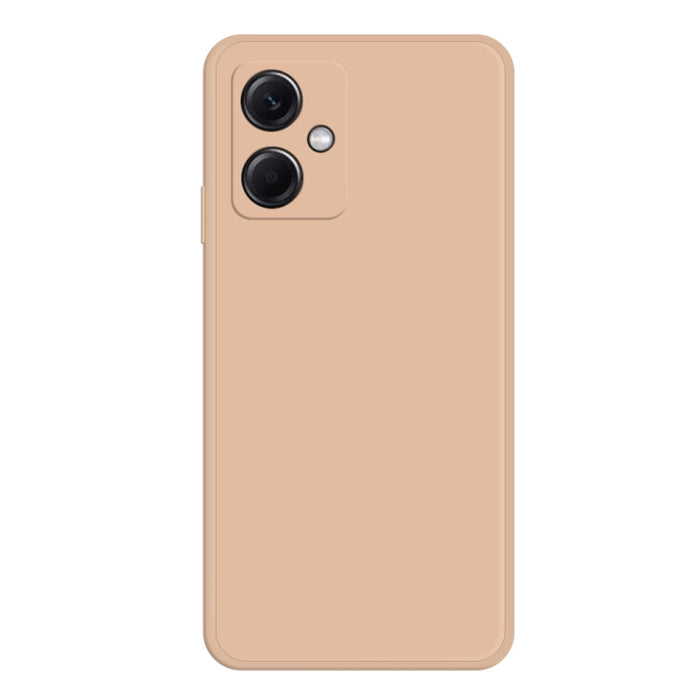 Estuche para teléfono de borde recto de silicona líquida de imitación, For Xiaomi Redmi Note 12 China, For Xiaomi Redmi Note 12 Pro 5G China, For Xiaomi Redmi Note 12 Pro 5G Global, For Xiaomi Redmi Note 12 Pro+ China