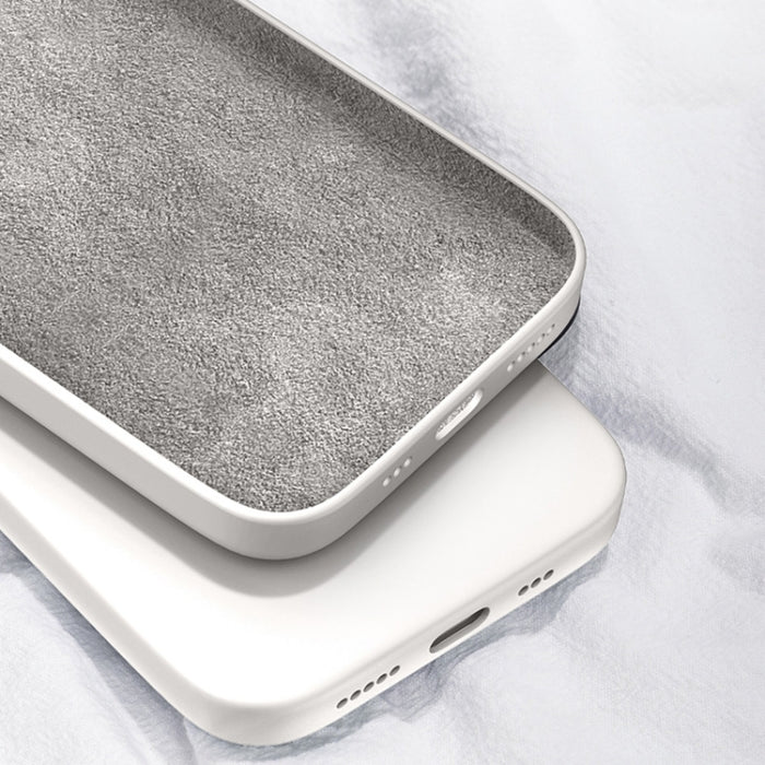 Estuche para teléfono de borde recto de silicona líquida de imitación, For Xiaomi Redmi Note 12 China, For Xiaomi Redmi Note 12 Pro 5G China, For Xiaomi Redmi Note 12 Pro 5G Global, For Xiaomi Redmi Note 12 Pro+ China