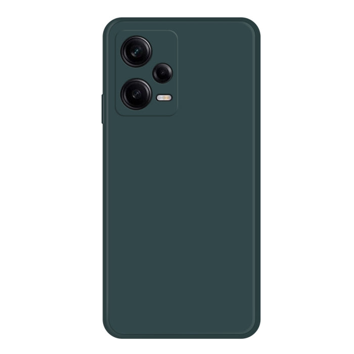 Estuche para teléfono de borde recto de silicona líquida de imitación, For Xiaomi Redmi Note 12 China, For Xiaomi Redmi Note 12 Pro 5G China, For Xiaomi Redmi Note 12 Pro 5G Global, For Xiaomi Redmi Note 12 Pro+ China