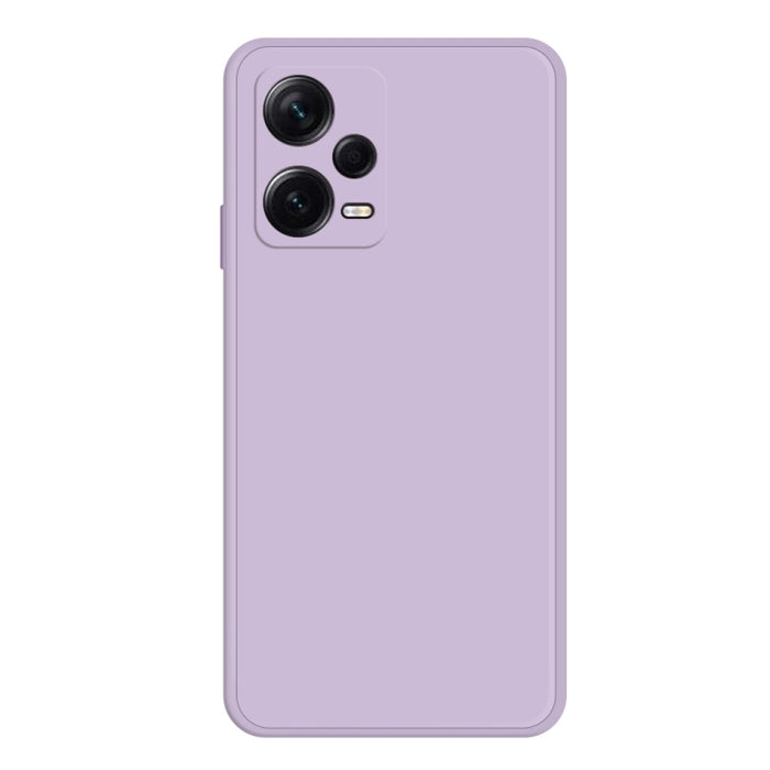 Estuche para teléfono de borde recto de silicona líquida de imitación, For Xiaomi Redmi Note 12 China, For Xiaomi Redmi Note 12 Pro 5G China, For Xiaomi Redmi Note 12 Pro 5G Global, For Xiaomi Redmi Note 12 Pro+ China