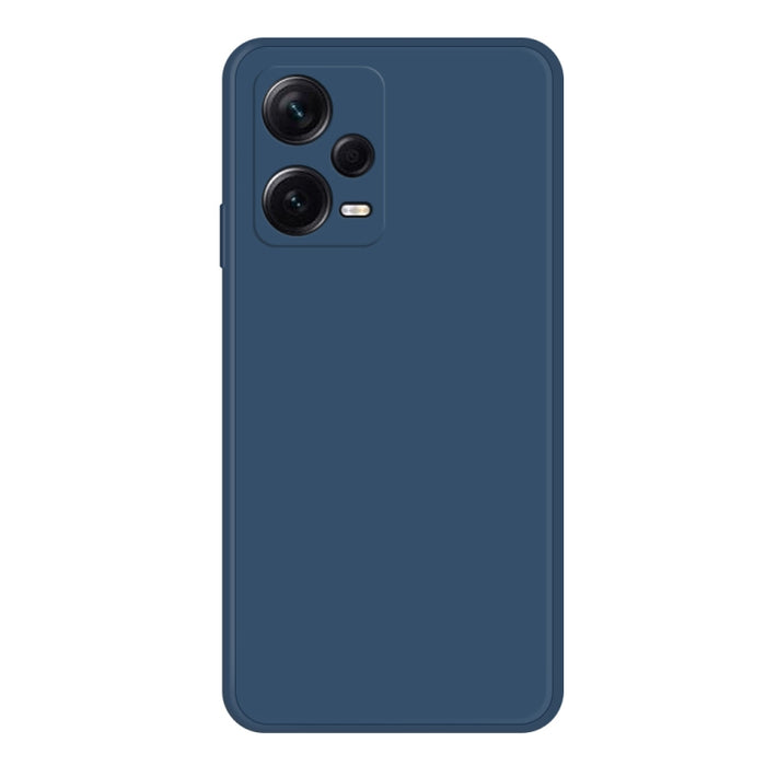 Estuche para teléfono de borde recto de silicona líquida de imitación, For Xiaomi Redmi Note 12 China, For Xiaomi Redmi Note 12 Pro 5G China, For Xiaomi Redmi Note 12 Pro 5G Global, For Xiaomi Redmi Note 12 Pro+ China