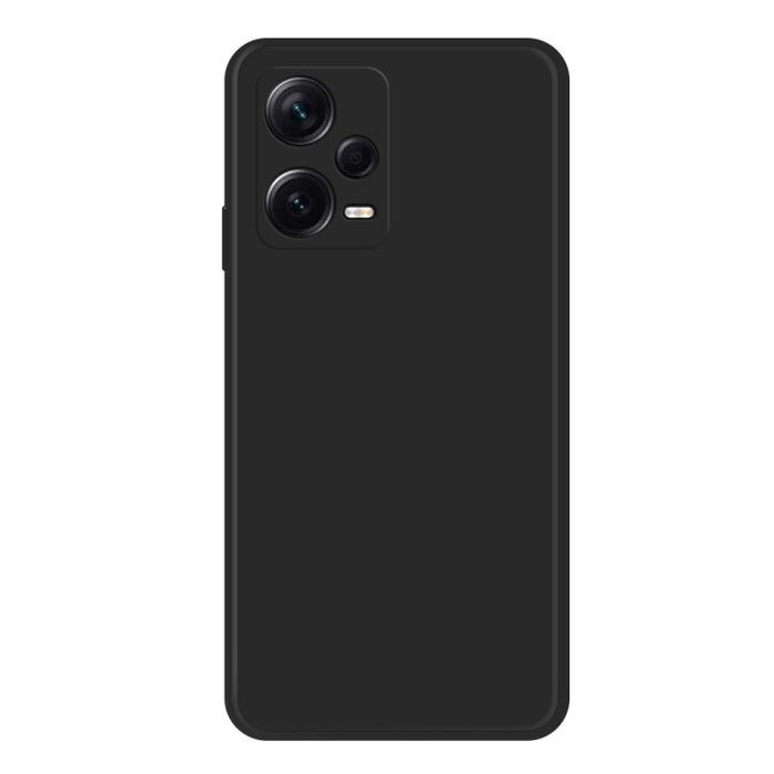 Estuche para teléfono de borde recto de silicona líquida de imitación, For Xiaomi Redmi Note 12 China, For Xiaomi Redmi Note 12 Pro 5G China, For Xiaomi Redmi Note 12 Pro 5G Global, For Xiaomi Redmi Note 12 Pro+ China