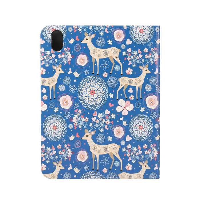 Estuche inteligente para tableta con ranura para bolígrafo de voltaje pintado