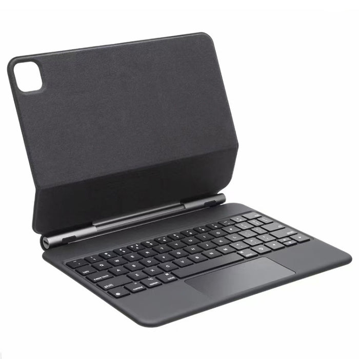 Estuche de cuero para teclado Bluetooth con panel táctil