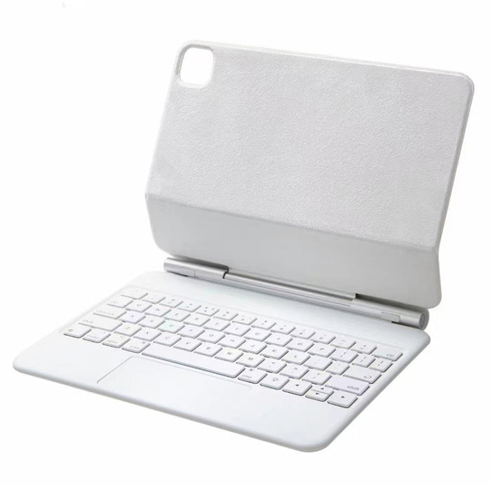Estuche de cuero para teclado Bluetooth con panel táctil