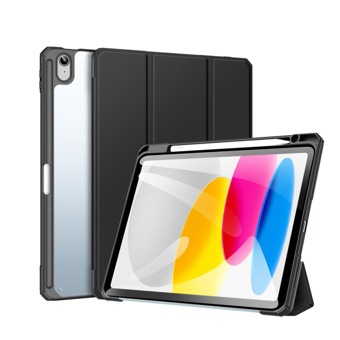 DUX DUCIS TOBY Series Estuche para tableta inteligente de cuero antideslizante