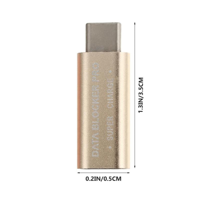 Conector de carga rápida del bloqueador de datos GE07 USB-C / Type-C