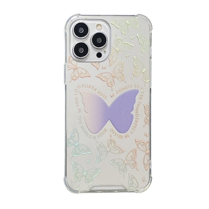 Estuche para teléfono con espejo pintado a color