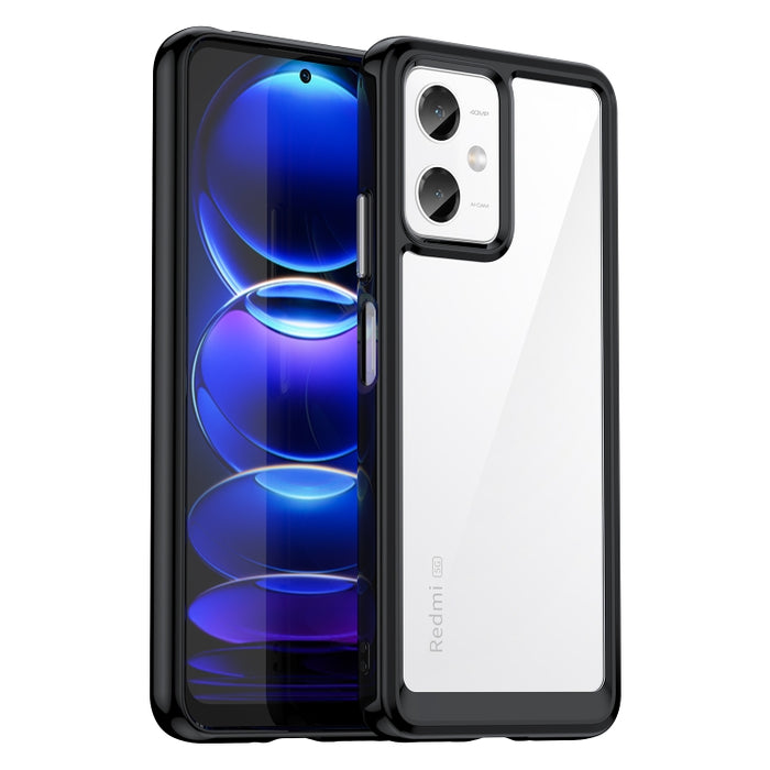 Caja colorida del teléfono de acrílico + TPU de la serie, For Xiaomi Redmi Note 12 China