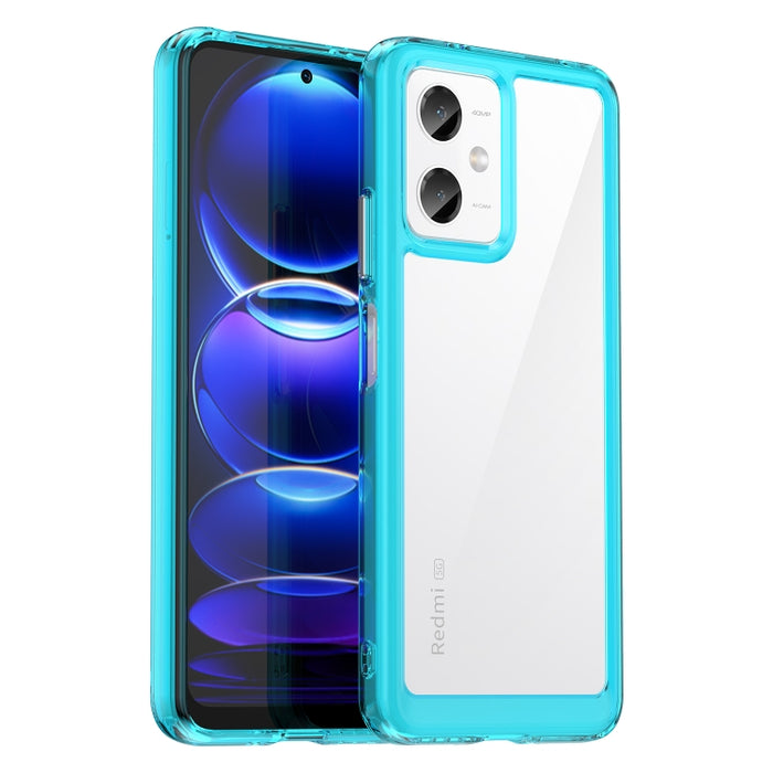Caja colorida del teléfono de acrílico + TPU de la serie, For Xiaomi Redmi Note 12 China