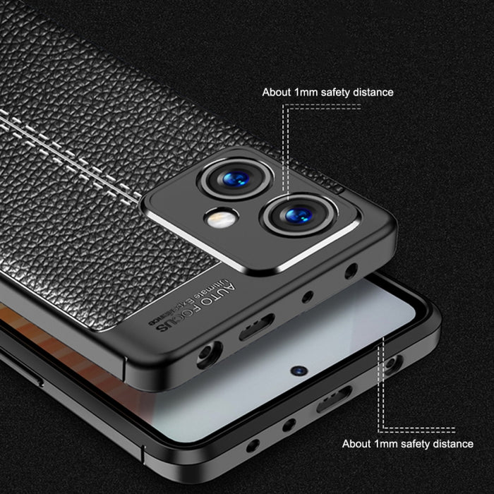 Caja del teléfono de TPU con textura de litchi, For Xiaomi Redmi Note 12 Global / Note 12 China / Poco X5, For Xiaomi Redmi Note 12 Pro 5G / Note 12 Pro 5G Speed / Poco X5 Pro, For Xiaomi Redmi Note 12 Pro+ China, For Xiaomi Redmi 11 Prime