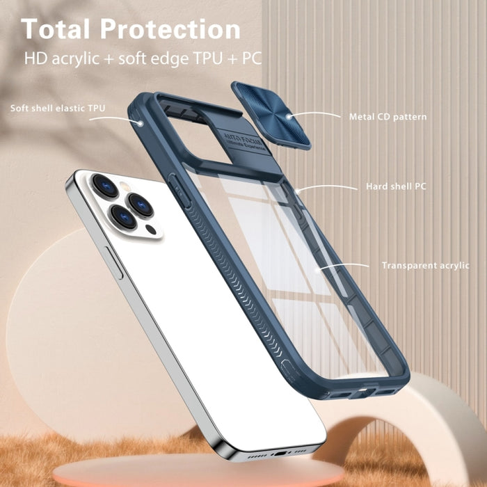 Estuche para teléfono Camshield deslizante de cuerpo completo 360