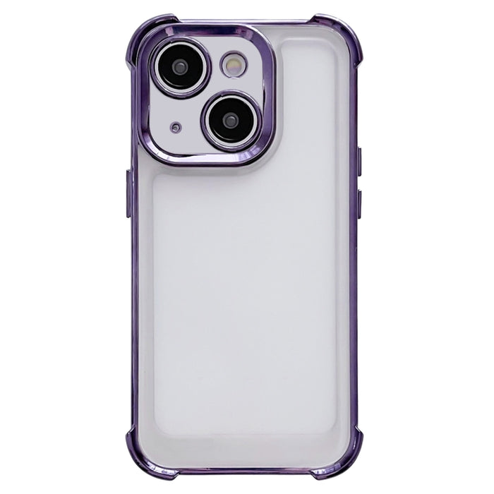Caja de teléfono espacial a prueba de golpes de cuatro esquinas de galvanoplastia, For iPhone 15 Pro Max, For iPhone 15 Pro, For iPhone 15 Plus, For iPhone 15, For iPhone 14 Plus, For iPhone 14, For iPhone 14 Pro, For iPhone 14 Pro Max                 ...