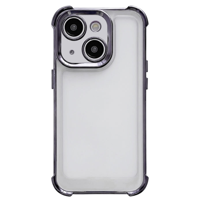 Caja de teléfono espacial a prueba de golpes de cuatro esquinas de galvanoplastia, For iPhone 15 Pro Max, For iPhone 15 Pro, For iPhone 15 Plus, For iPhone 15, For iPhone 14 Plus, For iPhone 14, For iPhone 14 Pro, For iPhone 14 Pro Max                 ...