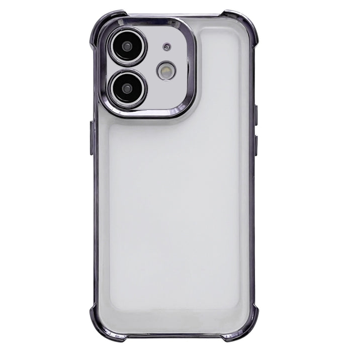 Caja de teléfono espacial a prueba de golpes de cuatro esquinas de galvanoplastia, For iPhone 15 Pro Max, For iPhone 15 Pro, For iPhone 15 Plus, For iPhone 15, For iPhone 14 Plus, For iPhone 14, For iPhone 14 Pro, For iPhone 14 Pro Max                 ...
