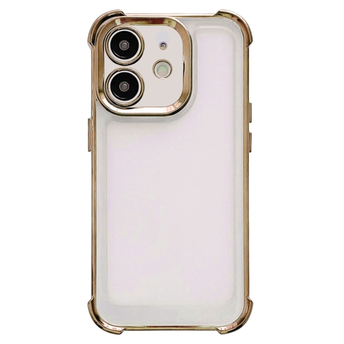 Caja de teléfono espacial a prueba de golpes de cuatro esquinas de galvanoplastia, For iPhone 15 Pro Max, For iPhone 15 Pro, For iPhone 15 Plus, For iPhone 15, For iPhone 14 Plus, For iPhone 14, For iPhone 14 Pro, For iPhone 14 Pro Max                 ...