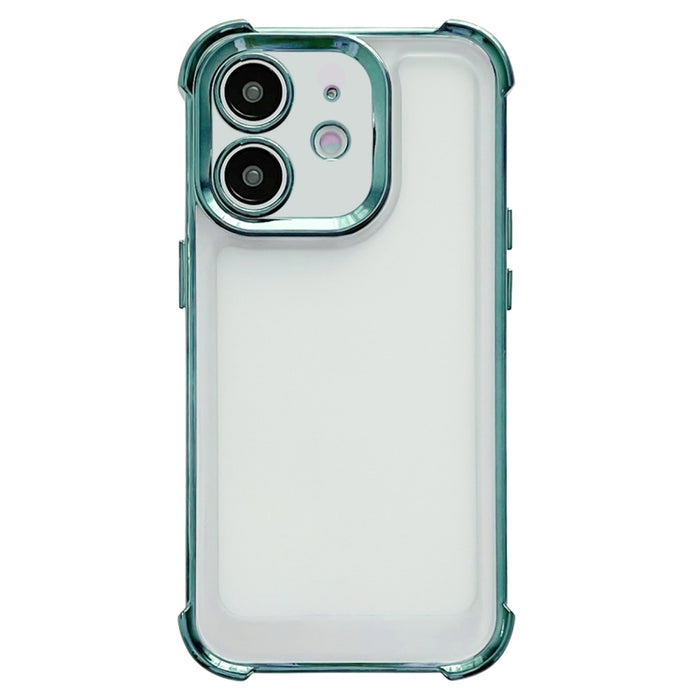 Caja de teléfono espacial a prueba de golpes de cuatro esquinas de galvanoplastia, For iPhone 15 Pro Max, For iPhone 15 Pro, For iPhone 15 Plus, For iPhone 15, For iPhone 14 Plus, For iPhone 14, For iPhone 14 Pro, For iPhone 14 Pro Max                 ...