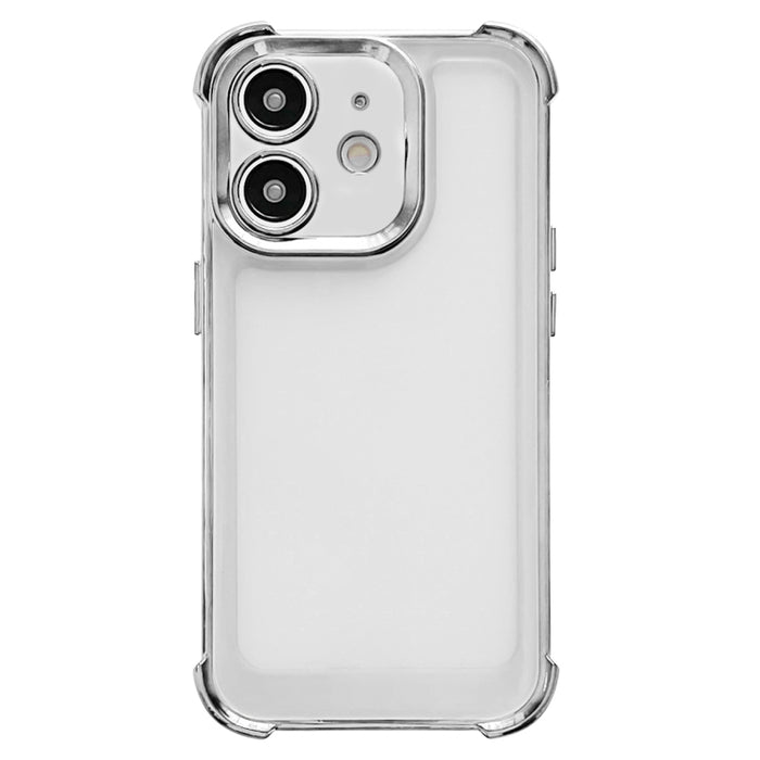 Caja de teléfono espacial a prueba de golpes de cuatro esquinas de galvanoplastia, For iPhone 15 Pro Max, For iPhone 15 Pro, For iPhone 15 Plus, For iPhone 15, For iPhone 14 Plus, For iPhone 14, For iPhone 14 Pro, For iPhone 14 Pro Max                 ...