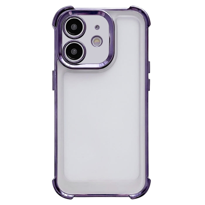 Caja de teléfono espacial a prueba de golpes de cuatro esquinas de galvanoplastia, For iPhone 15 Pro Max, For iPhone 15 Pro, For iPhone 15 Plus, For iPhone 15, For iPhone 14 Plus, For iPhone 14, For iPhone 14 Pro, For iPhone 14 Pro Max                 ...