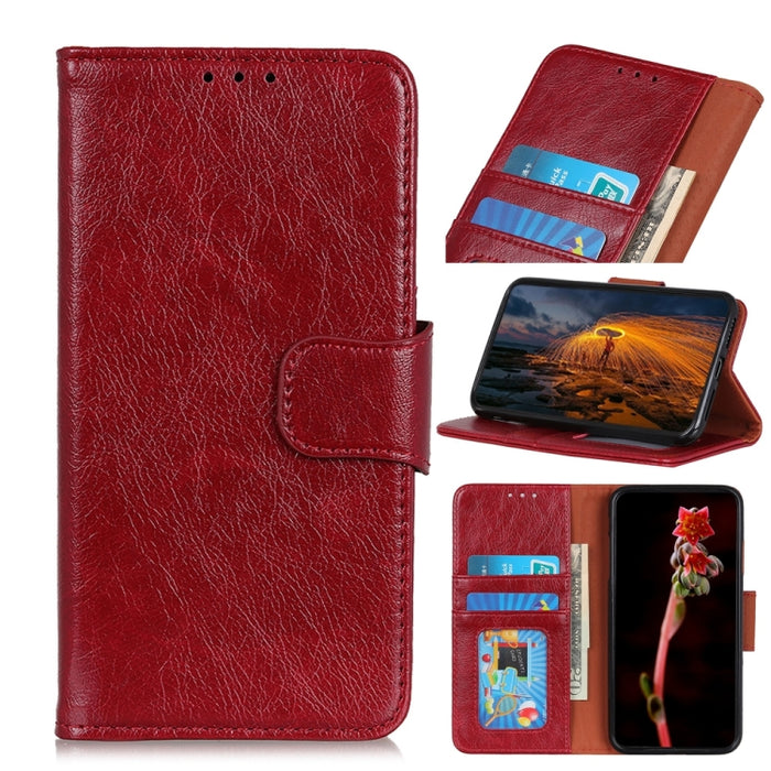 Estuche para teléfono de cuero con textura de napa, For Xiaomi Redmi Note 12 China, For Xiaomi Redmi Note 12 Pro 5G China