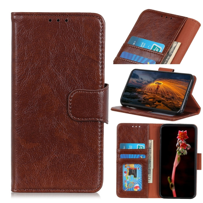 Estuche para teléfono de cuero con textura de napa, For Xiaomi Redmi Note 12 China, For Xiaomi Redmi Note 12 Pro 5G China