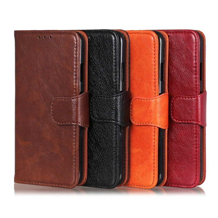 Estuche para teléfono de cuero con textura de napa, For Xiaomi Redmi Note 12 China, For Xiaomi Redmi Note 12 Pro 5G China