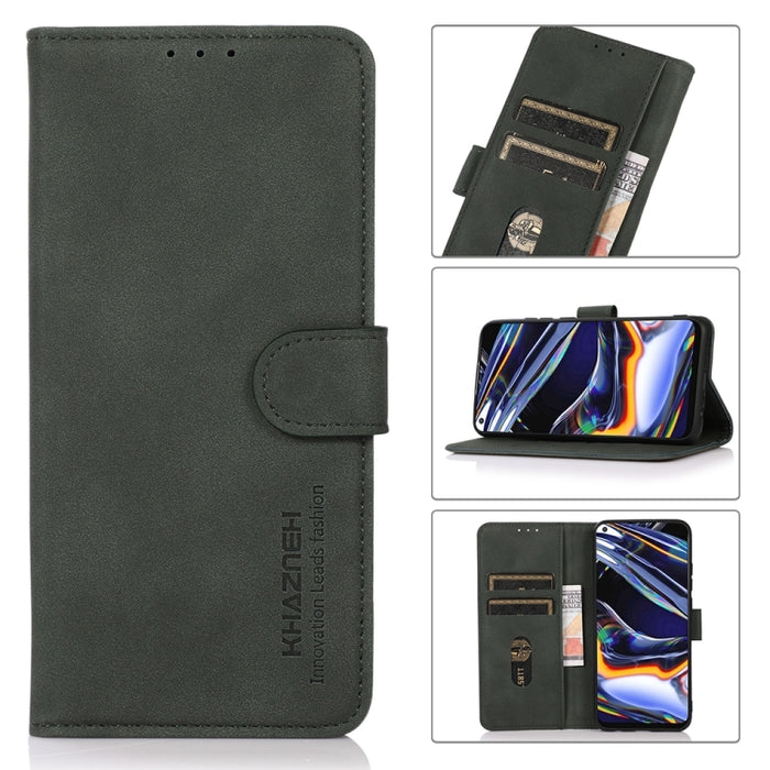 KHAZNEH Estuche para teléfono de cuero con textura mate, For Xiaomi Redmi Note 12 China, For Xiaomi Redmi Note 12 Pro 5G China