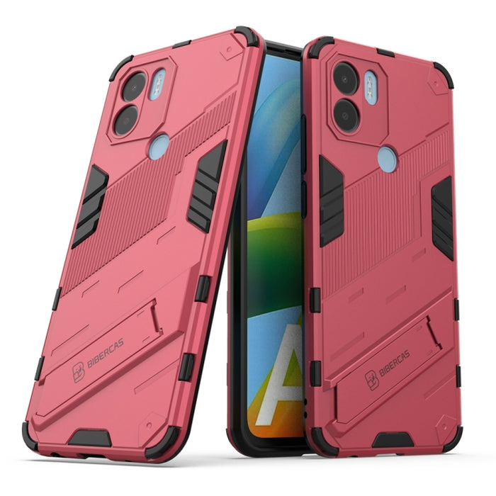 Punk Armor 2 en 1 PC + TPU Phone Case con soporte invisible, For Xiaomi Redmi A1+, For Xiaomi 12T/12T Pro/Redmi K50 Ultra
