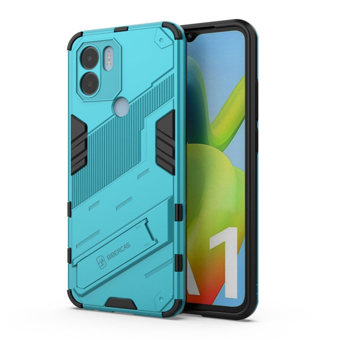 Punk Armor 2 en 1 PC + TPU Phone Case con soporte invisible, For Xiaomi Redmi A1+, For Xiaomi 12T/12T Pro/Redmi K50 Ultra